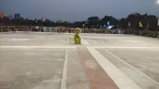 Classical dance on skates.... #danceonskates #lordkrishnasong #classicaldanceonskates #pahipahisong