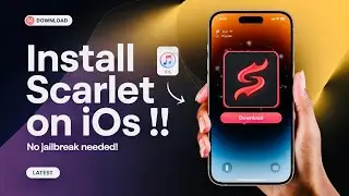 Install Scarlet on iPhone (iOS 17/18) | Install IPA Files on iPhone Without PC
