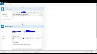 Microsoft Power Automate - SharePoint Save File to One Drive, Create Email and Send Daily