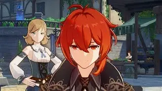 Klee Demands Diluc's Homemade KFC | Genshin Impact