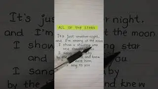 All of the Stars Lyrics