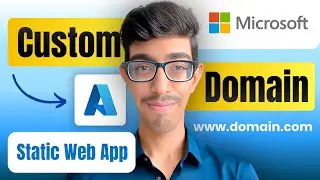 #9 - Custom Domain + Azure Static Web App Setup | Full Tutorial