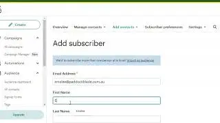 Easy Mailchimp Tutorial: How to Add Subscribers to Your Email List