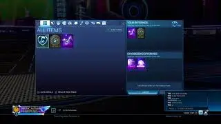 Rocket League Live with trading!! (PS4)