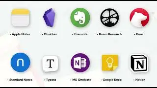 Note Taking App | Apple Notes | Obsidian | Evernote | MS OneNote | Bear | Notion | Google Keep