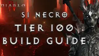 S1 Necro TIER 100 BUILD GUIDE Nightmare Dungeon CLEAR | Diablo 4 Necromancer Season 1