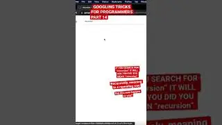 Googling Tricks for Programmers | Part 14 #programming #coding