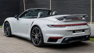 2023 Porsche 911 (992) Turbo S Cabriolet - Crayon - Walkaround | Romans International