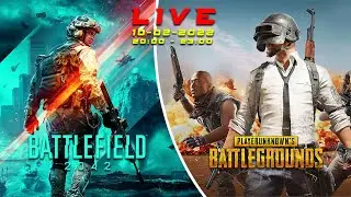 Battlefield 2042 and PUBG { LIVE STREAM } - We are here to win