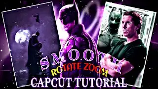 Smooth Rotate Zoom Tutorial in CapCut | Professional Zoom Transition Editing 
