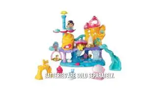 Go! Go! Smart Friends Shimmering Seashell Castle Playset