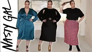 SPEECHLESS!! Trying Out Nasty Gal for the FIRST TIME... Nasty Gal Plus Size Try On Haul
