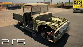 Car Mechanic Simulator 2021 PICKUP TRUCK Rebuild (4K HDR 60fps)