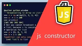 constructor : : javascript