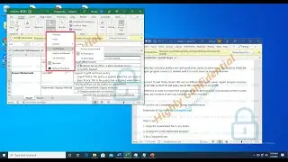 How to display Microsoft's Sensitivity Label as a screen watermark