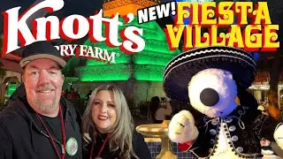 Super Fun Night at Knotts Berry Farm Celebrating the NEW Fiesta Village! Food, Shows, Rides & More!