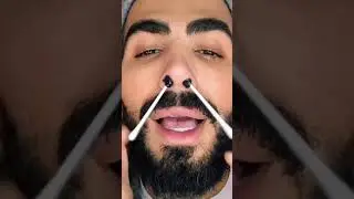 WAXING MY NOSE HAIRS!