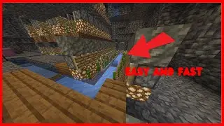 How To Build An Automatic Bamboo Farm (Donut SMP)