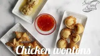 fried chicken wonton recipe