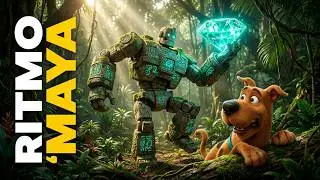 Scooby Doo en el Templo Maya ¡Reggaetón del Misterio!  🎵🌴🪘💎🌿👻🐕💨🗺️🐶 #creartefuturovisual