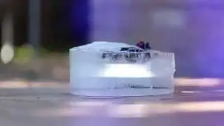 LED LENSER XEO - 6M Drop Test in Ice