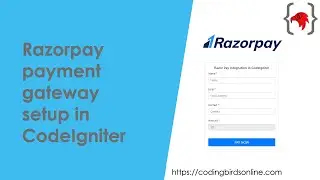 Razorpay payment gateway setup in CodeIgniter