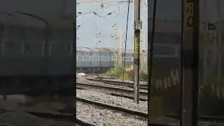 what a beautiful turn taken by train #shorts #like #indianrailways #railway #locopilot