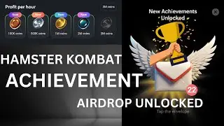 Hamster Kombat Achievement 🤯 | Card Upgrades Explained | How to Complete All Hamster Achievements