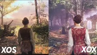 Xbox One X vs. Xbox One S | Real graphics difference on a 4K TV!
