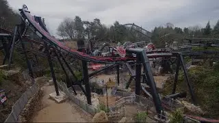 Alton Towers - Nemesis construction timelapse
