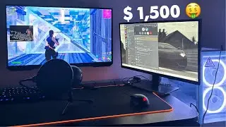 THIS NEW PC MADE ME BETTER AT FORTNITE!!!??