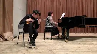 А. Цыганков. Соната. 3ч. Русская песня. "Ничто во полюшке не колышется"