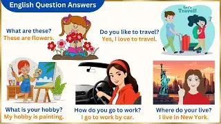 Daily Use English Question Answers | Fun Learning Question Answers | Daily use English sentences