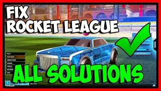 HOW TO FIX ROCKET LEAGUE IN GAME AND SCREEN FREEEZE BEST SOLUTIONS!