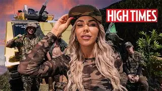 Behind The Scenes on High Times Magazine Photoshoot