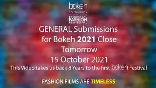 Bokeh FFF - Submissions Close for 2021 in 1 Day