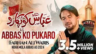 Abbas Ko Pukaro | Nohay 2024 | Alam | Farhan Ali Waris | Mola Abbas Noha
