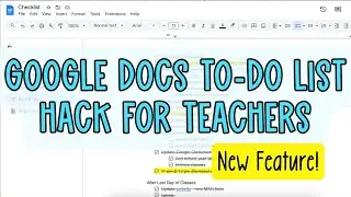 Quick & Simple Google Docs Hack for Teachers