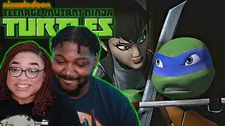 TMNT 2012 Reaction S1 Ep 14 & 15 | New Girl In Town! 