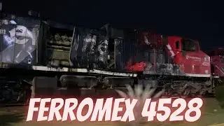 Así se fue a reparación la Ferromex 4528