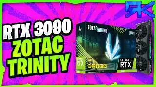 RTX 3090 Zotac Trinity review. Game fps, benchmark, mining.