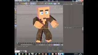 Minecraft - Cinema 4D - Speedart - Guruith!!!!!!
