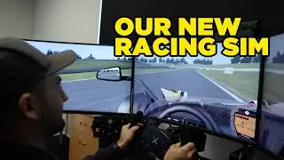 We got a racing Sim Rig!
