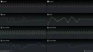 Kero Kero Keroppi no Daibouken 2 (Remix) (2A03+N163) (Oscilloscope View) (FamiStudio)