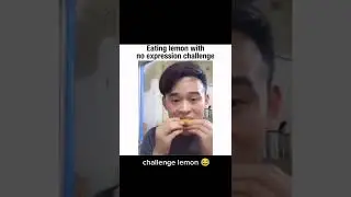ekspresi wajah saat memakan lemon