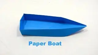 How to make a paper Boat || Origami Boat.