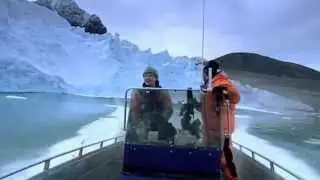 Arctic Glacier collapses   Too close for comfort