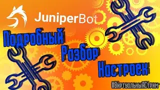 ⏯ Подробный разбор настроек JuniperBot / "Виртуальный стрим" 🦊