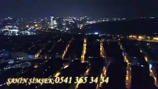 ESENLER- Bagcılar HAVADAN GECE ÇEKİMİ