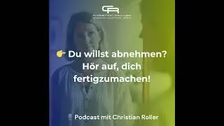 Du willst abnehmen? Dann hör auf, dich zu verurteilen.